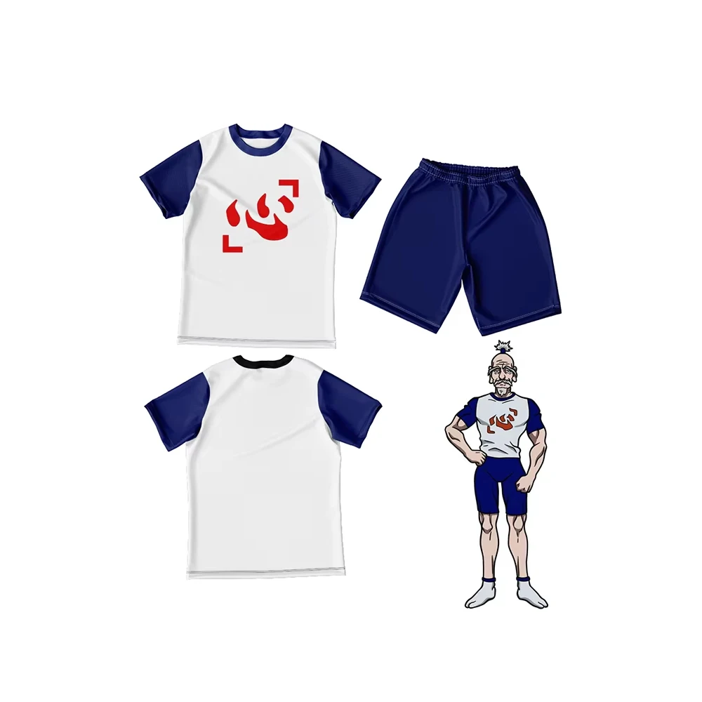 Men'S Fashion X - Heren zomer nieuwe 3D-print anime Netero