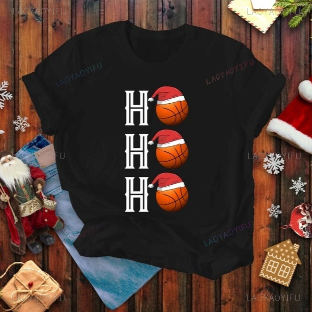Men'S Fashion With Hat - Ho Ho Ho Basketbal Kerstmuts Kerst