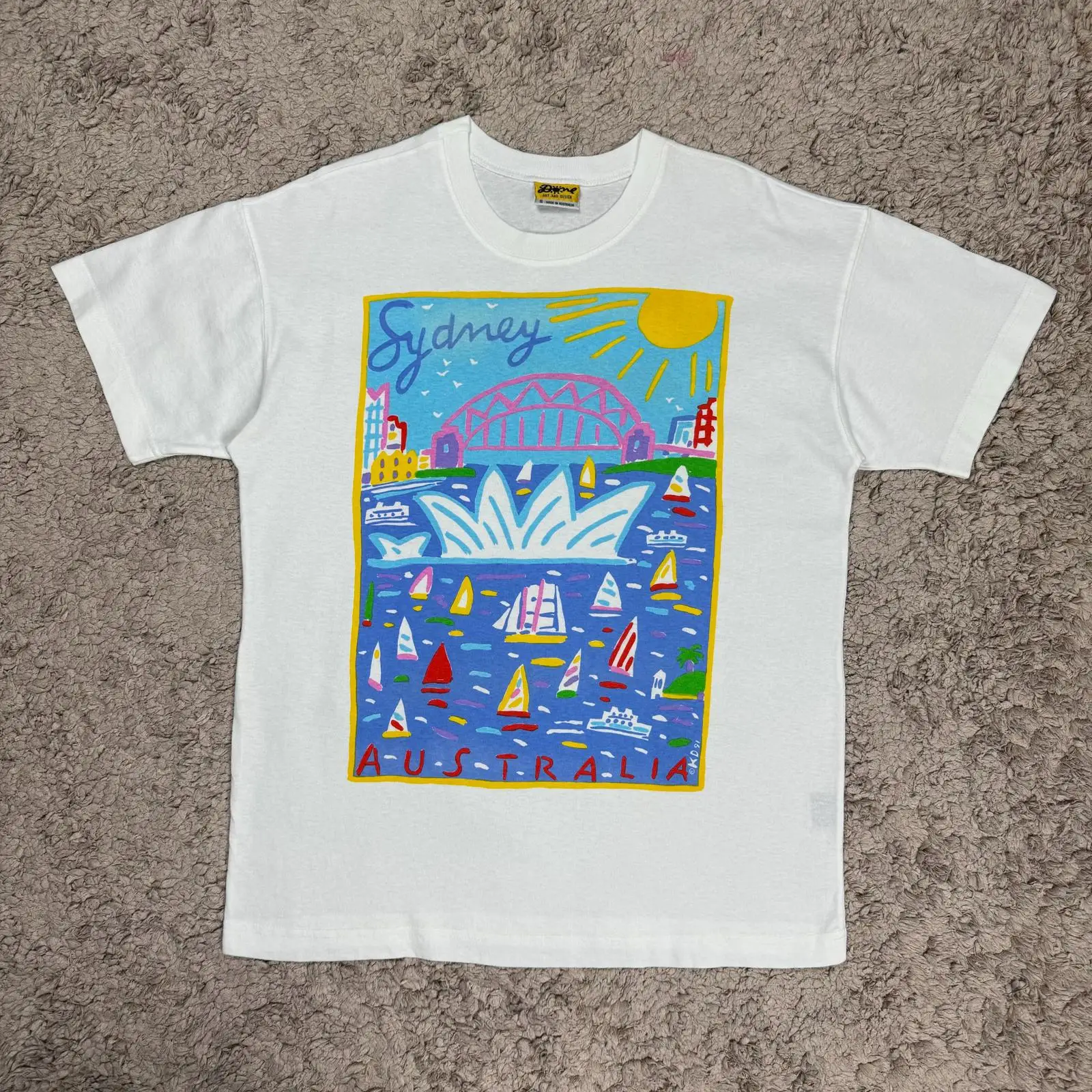 Vintage kunst van Ken Done Syd - Men'S Fashion Sydney recensie en prijs