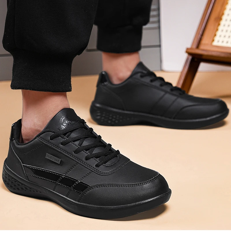 Leren PU Herenschoenen Sneaker - Mens Fashion Trainers recensie en prijs