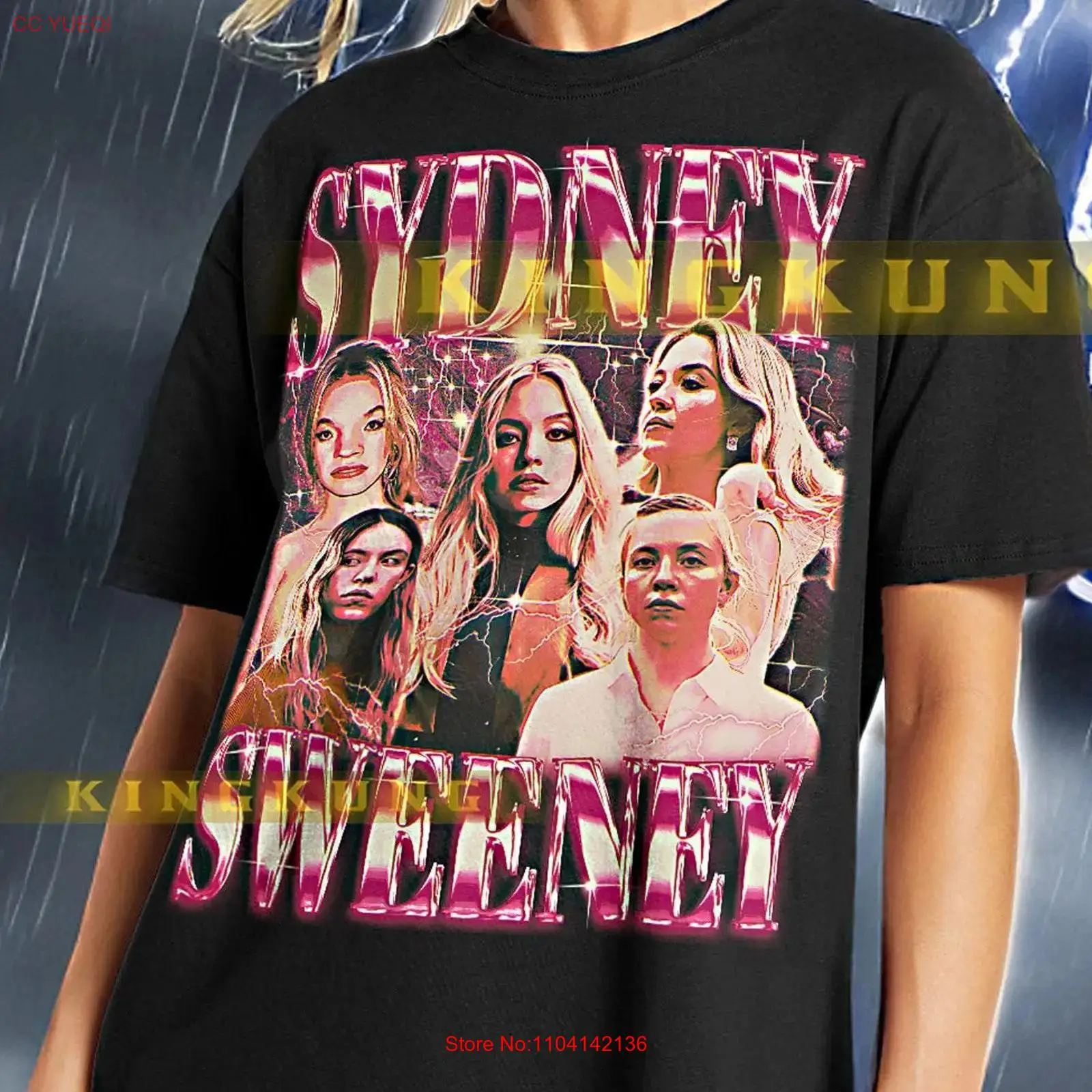 SYDNEY SWEENEY T-shirt Vintage - Men'S Fashion Sydney recensie en prijs
