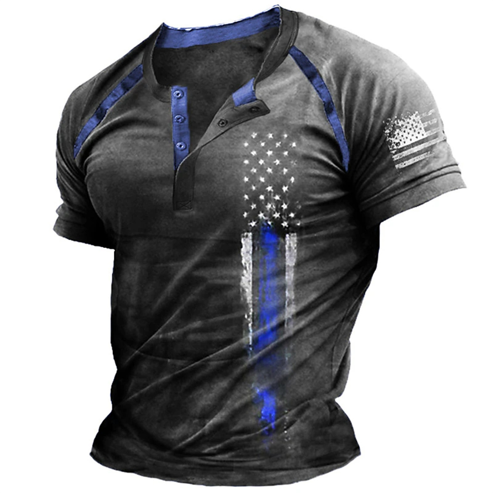 Grappige 3D Amerikaanse vlag p - Mens Fashion Clothes recensie en prijs