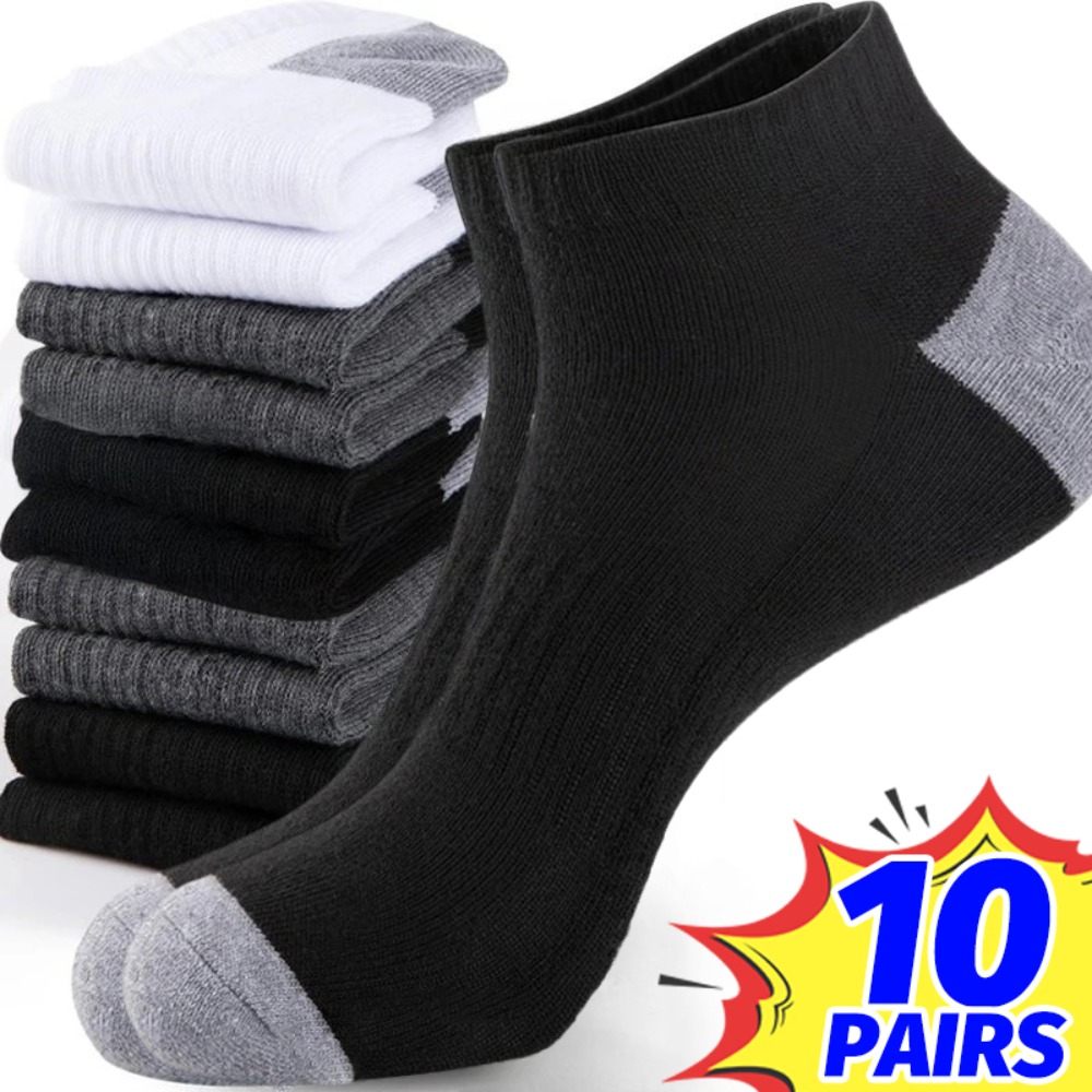 1-10Pairs Ademende Heren Zomer - Socks Ankle Men recensie en prijs