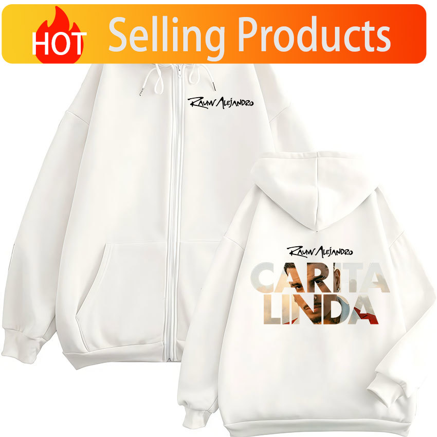 Rauw Alejandro Carita Linda 20 - Mens Fashion Zip Up Hoodies recensie en prijs